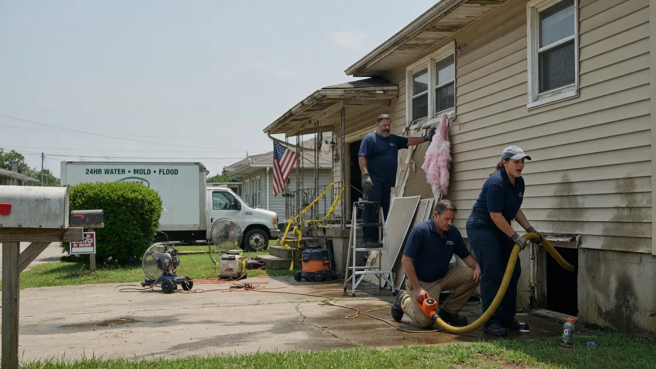 Water Damage Repair in Thornton, PA near me
